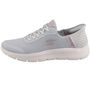 Skechers Slip-ins(TM) Go Walk Flex Grand Entry Damen Sneaker Hellgrau