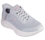 Skechers Slip-ins(TM) Go Walk Flex Grand Entry Damen Sneaker Hellgrau 