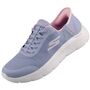 Skechers Slip-ins(TM) Go Walk Flex Grand Entry Damen Sneaker Hellblau