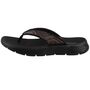 Skechers Go Walk Flex Sandal Maren Damen Zehentrenner Schwarz