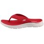 Skechers Go Walk Flex Sandal Holly Damen Zehentrenner Rot