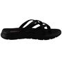 Skechers Go Walk Flex Sandal - Ssselena Damen Zehentrenner Schwarz