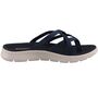 Skechers Go Walk Flex Sandal - Ssselena Damen Zehentrenner Blau
