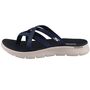 Skechers Go Walk Flex Sandal - Ssselena Damen Zehentrenner Blau