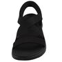 Skechers Slip-Ins Go Walk Flex Sandal - Glimmer Up Damen Sandale Schwarz