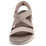 Skechers Slip-Ins Go Walk Flex Sandal - Glimmer Up Damen Sandale Beige