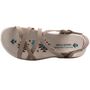 Skechers Reggae Slim - Sun Array Damen Sandale Beige
