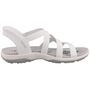 Skechers Slip-Ins Reggae Slim Stretch Flex Damen Sandale Wei�