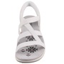 Skechers Slip-Ins Reggae Slim Stretch Flex Damen Sandale Wei�