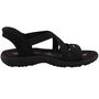 Skechers Slip-Ins Reggae Slim Summer Sparkle Damen Sandale Schwarz