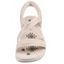 Skechers Slip-Ins Reggae Slim Summer Sparkle Damen Sandale Beige