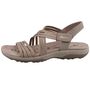 Skechers Reggae Slim - Sunnyside 2.0 Damen Sandale Beige