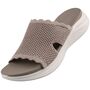 Skechers Ultra Flex 3.0 Sandal Bring It! Damen Pantolette Beige