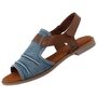 Mustang Damen Sandale Blau