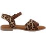 Mustang Damen Sandale Braun/Leopard