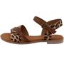 Mustang Damen Sandale Braun/Leopard