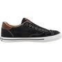 Mustang Herren Canvas Sneaker Schwarz