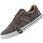 Mustang Herren Canvas Sneaker Grau