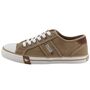 Mustang Herren Canvas Sneaker Hellbraun