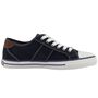 Mustang Herren Canvas Sneaker Blau