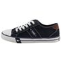 Mustang Herren Canvas Sneaker Blau