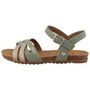 Mustang Damen Sandale Gr�n/Rose