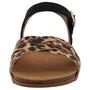 Mustang Damen Sandale Leopard/Schwarz