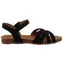 Mustang Damen Sandale Schwarz