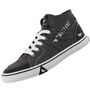 Mustang Herren High Top Canvas Sneaker Dunkelgrau