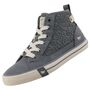 Mustang Damen High Top Sneaker Blau (Jeans)