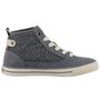 Mustang Damen High Top Sneaker Blau (Jeans)