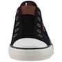 Mustang Damen Canvas Sneaker Schwarz