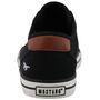 Mustang Damen Canvas Sneaker Schwarz