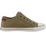 Mustang Damen Canvas Sneaker Khaki