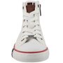 Mustang Damen High-Top Canvas Sneaker Wei�