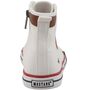 Mustang Damen High-Top Canvas Sneaker Wei�