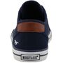 Mustang Damen Canvas Sneaker Blau