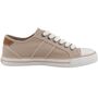 Mustang Damen Canvas Sneaker Beige