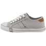 Mustang Damen Canvas Sneaker Grau
