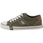 Mustang Damen Canvas Sneaker Khaki
