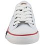 Mustang Damen Canvas Sneaker Wei�
