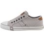 Mustang Damen Canvas Sneaker Grau