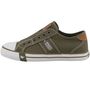 Mustang Damen Canvas Sneaker Khaki