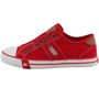 Mustang Damen Canvas Sneaker Rot