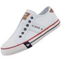 Mustang Damen Canvas Sneaker Wei�