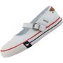 Mustang Damen Canvas Ballerina Wei�