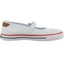 Mustang Damen Canvas Ballerina Wei�