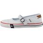 Mustang Damen Canvas Ballerina Wei�