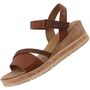 Mustang Damen Sandalette Braun