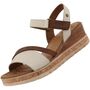 Mustang Damen Sandalette Beige